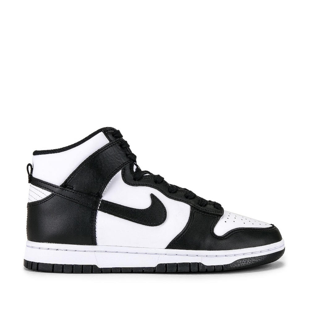 Nike Black and White High-Top Sneakers